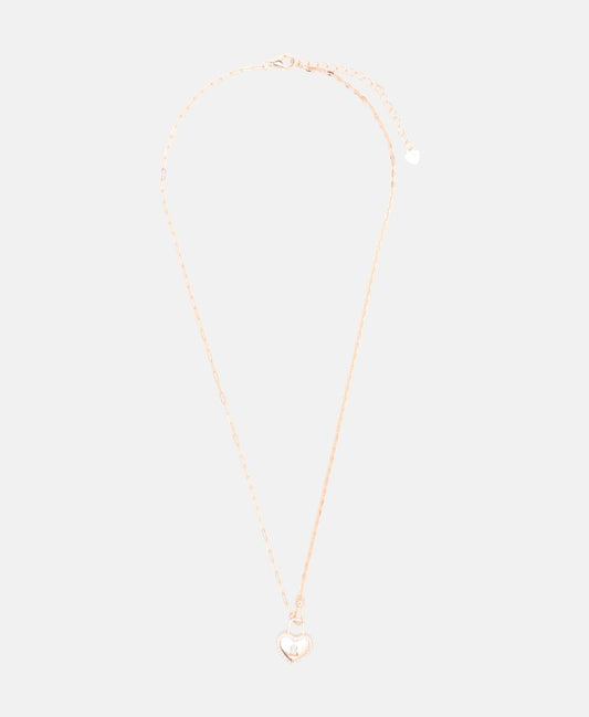 Lawrence Grey Jewelry řetízek s přívěskem Růžově zlatá 1