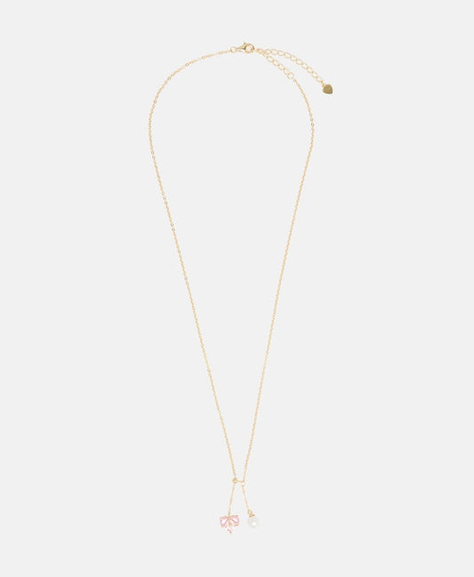 Lawrence Grey Jewelry náhrdelník s perlovým přívěskem Zlatá 1