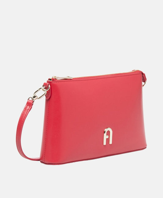 Furla Kožená kabelka přes rameno Červená 1