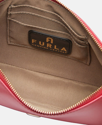 Furla Kožená kabelka přes rameno Červená 3