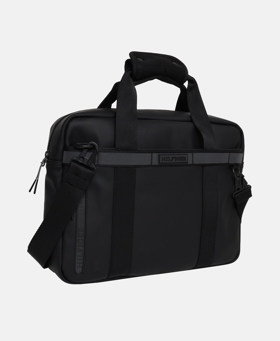 Tommy Hilfiger brašna na notebook Černá 1