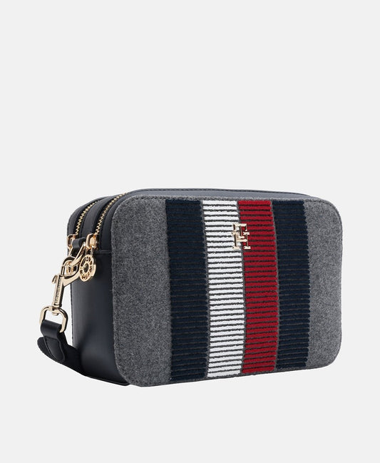 Tommy Hilfiger kabelka přes rameno Šedá 1