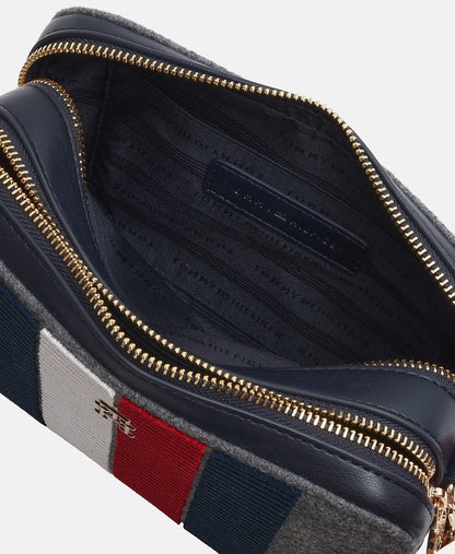 Tommy Hilfiger kabelka přes rameno Šedá 3
