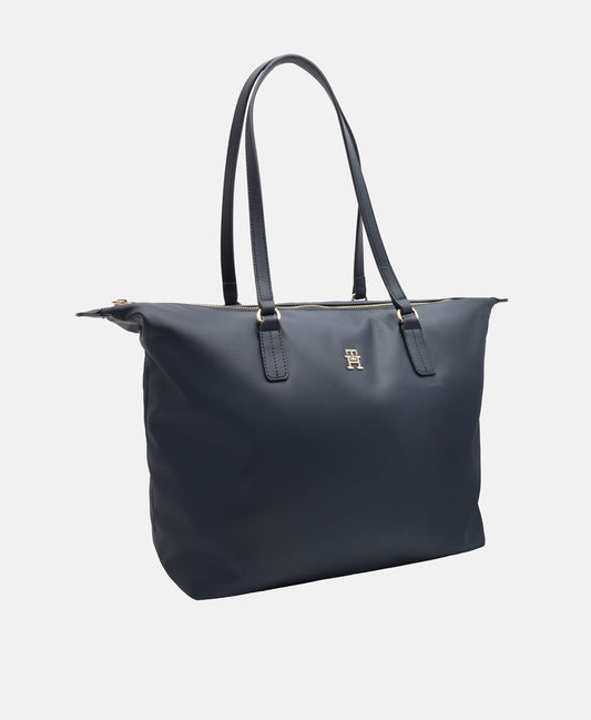 Tommy Hilfiger kabelka shopper Tmavě modrá 1