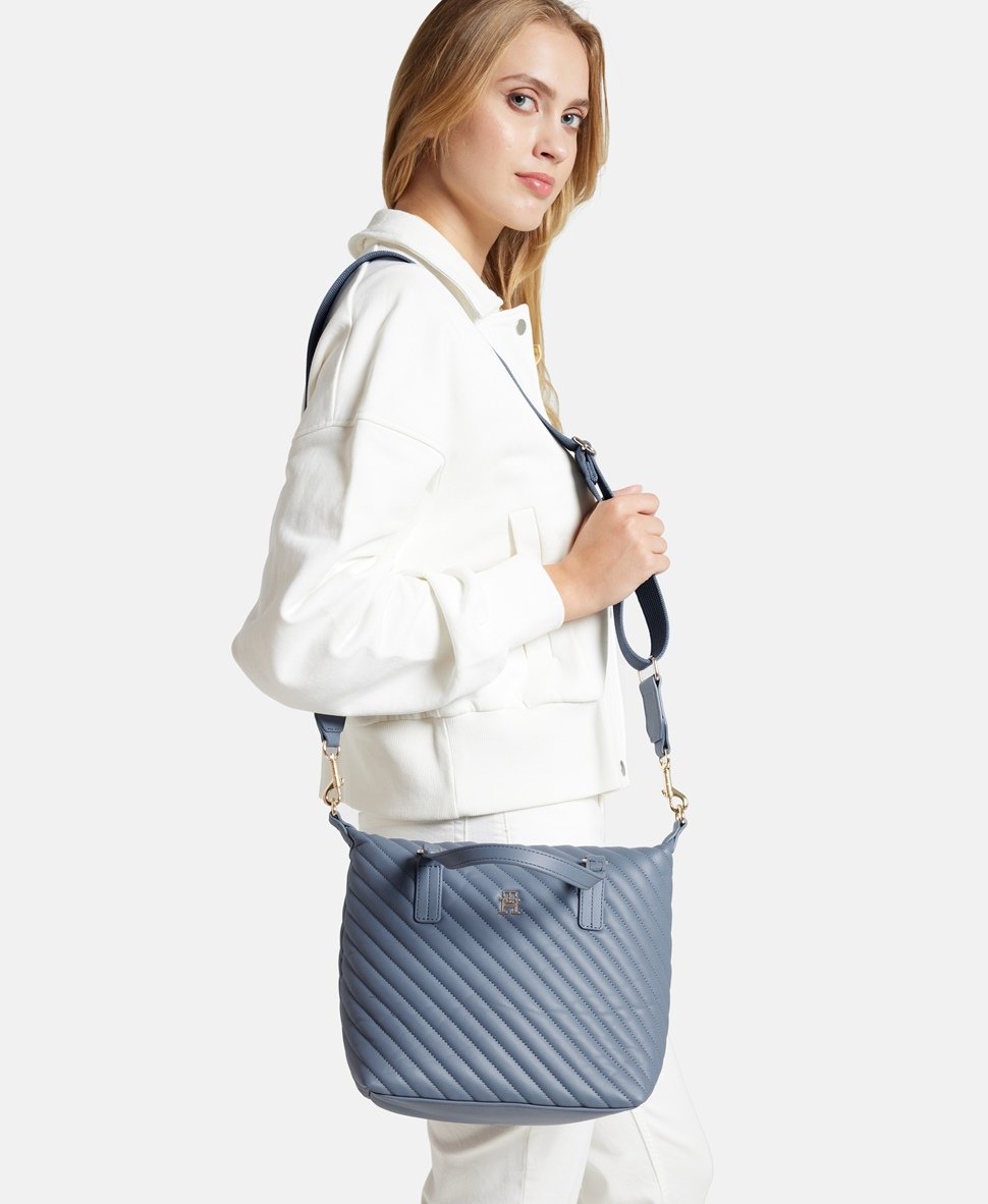 Tommy Hilfiger kabelka tote Světle modrá 5