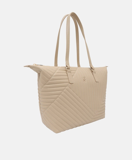 Tommy Hilfiger kabelka tote Béžová 1
