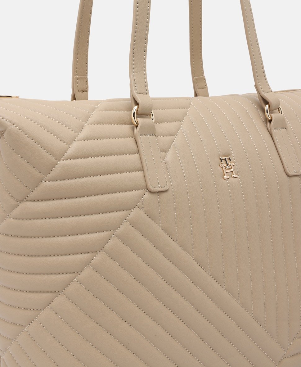 Tommy Hilfiger kabelka tote Béžová 2