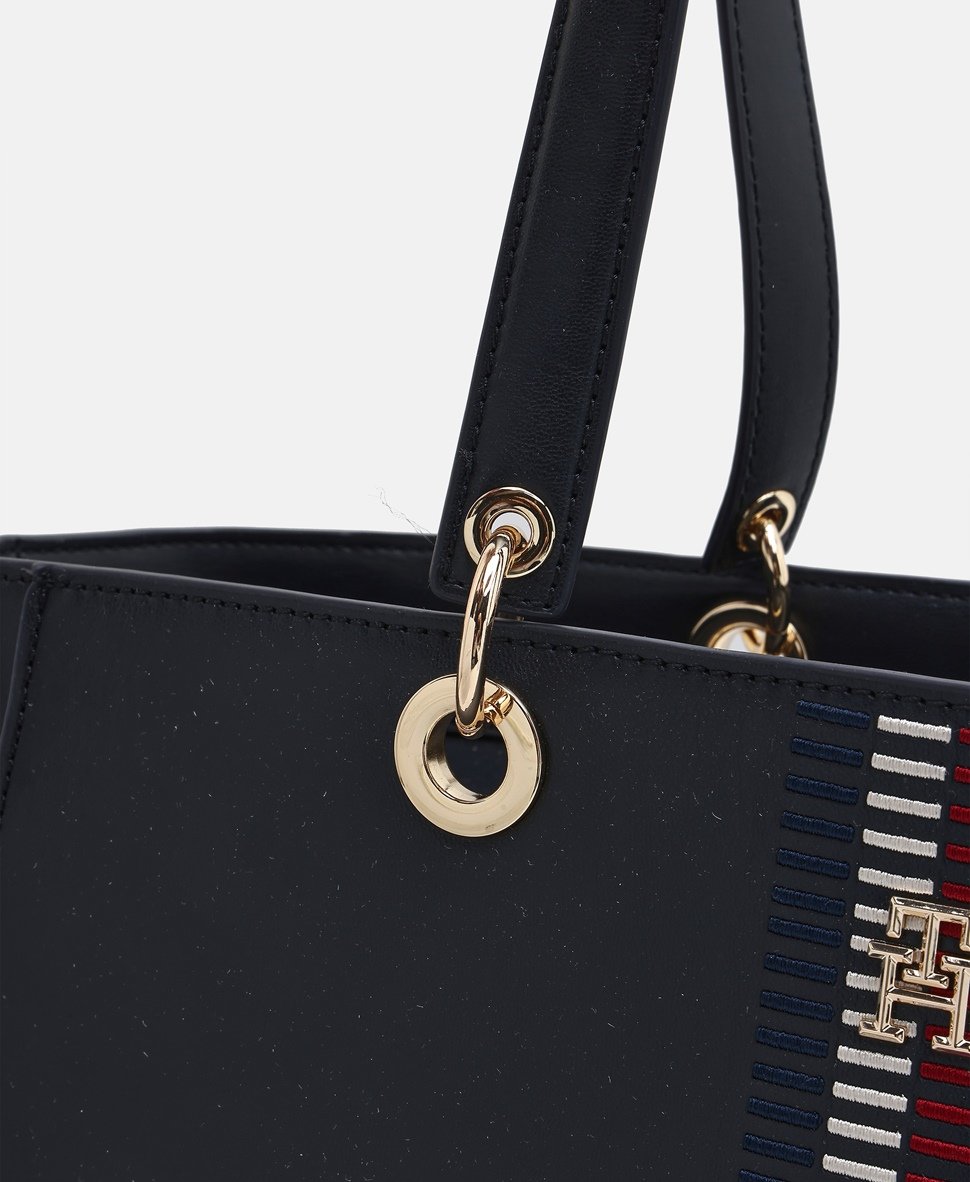 Tommy Hilfiger kabelka tote Tmavě modrá 2