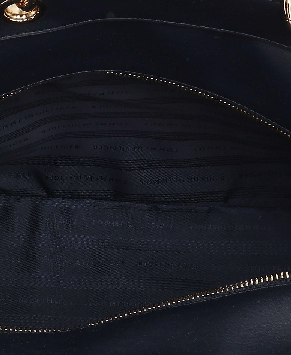 Tommy Hilfiger kabelka tote Tmavě modrá 3