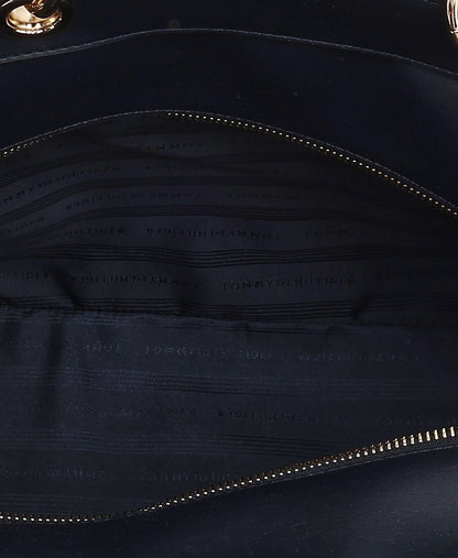 Tommy Hilfiger kabelka tote Tmavě modrá 3