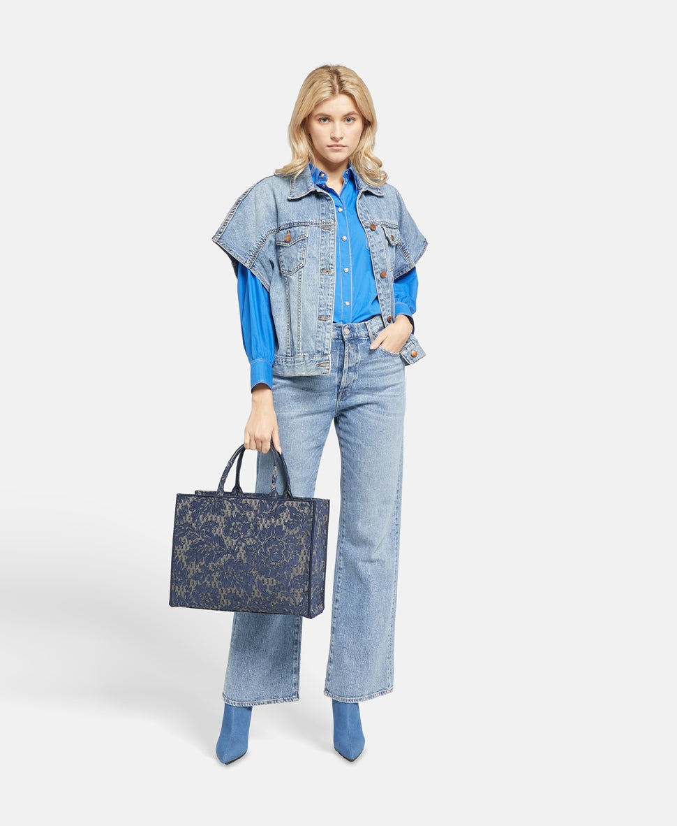 Furla kabelka tote Modrá 5