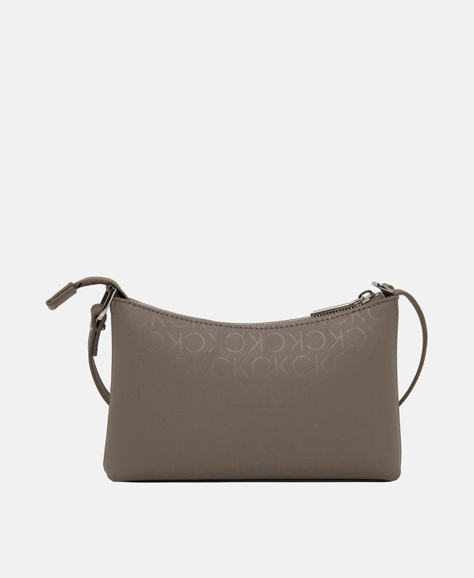 Calvin Klein taška messenger Šedá 4