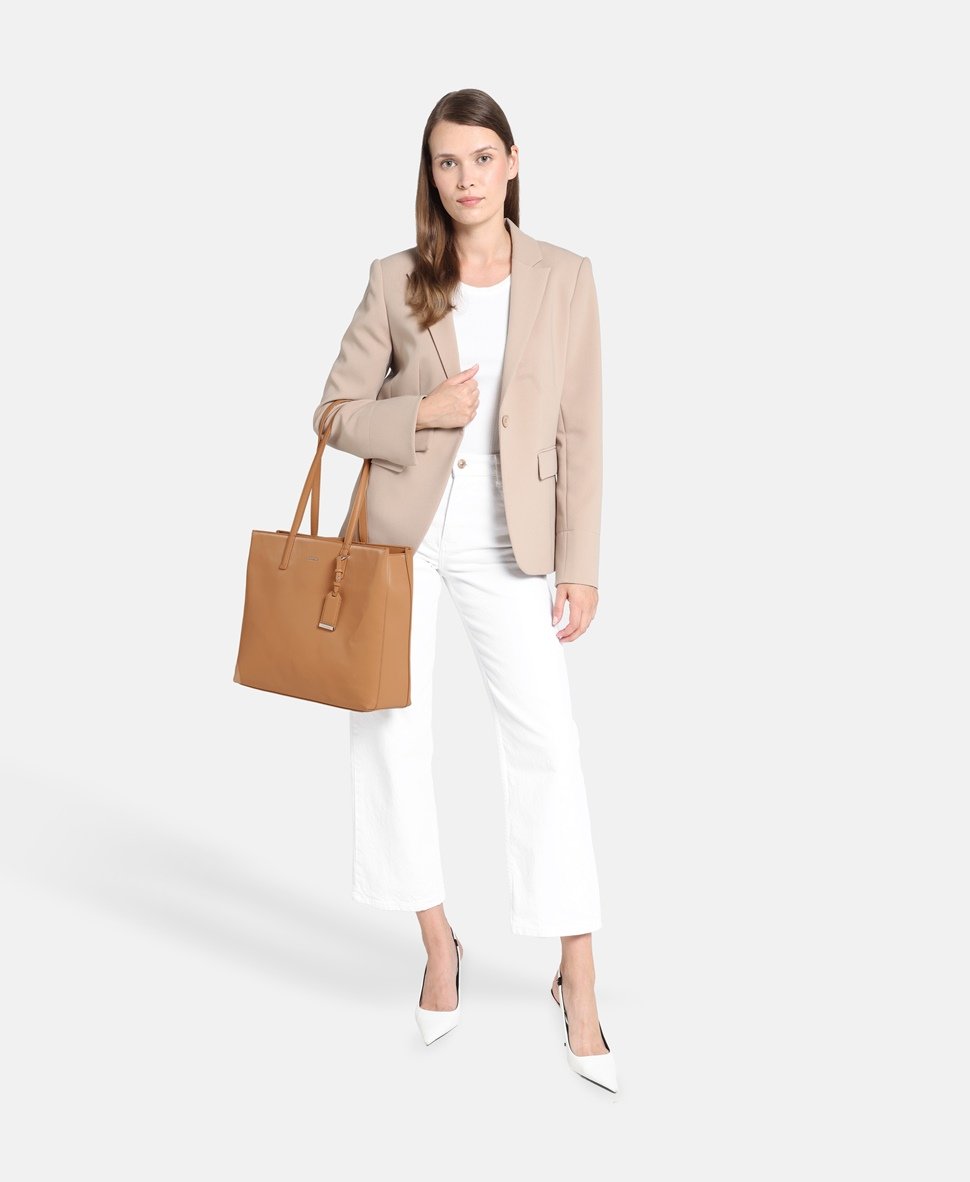 Calvin Klein kabelka tote Koňaková 5