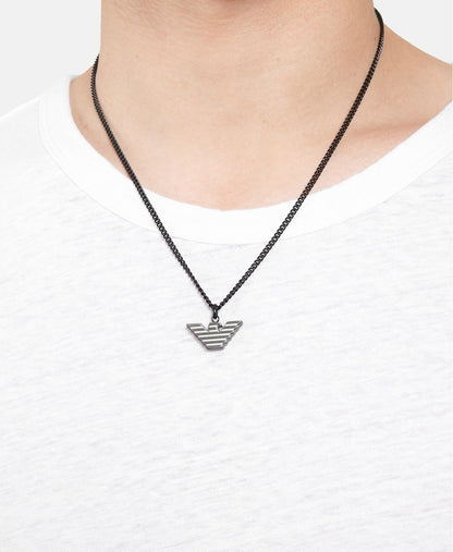 Emporio Armani náhrdelník Stříbrná 4