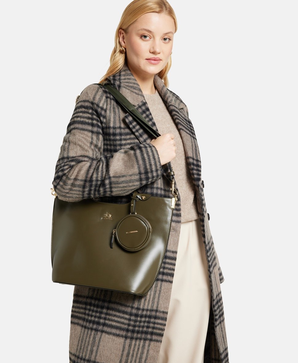 La Martina kabelka shopper Zelená 5