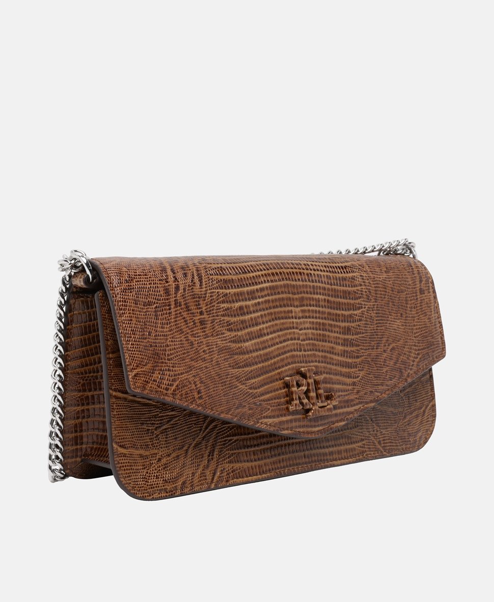 Lauren Ralph Lauren kabelka přes rameno Tmavě hnědá 1
