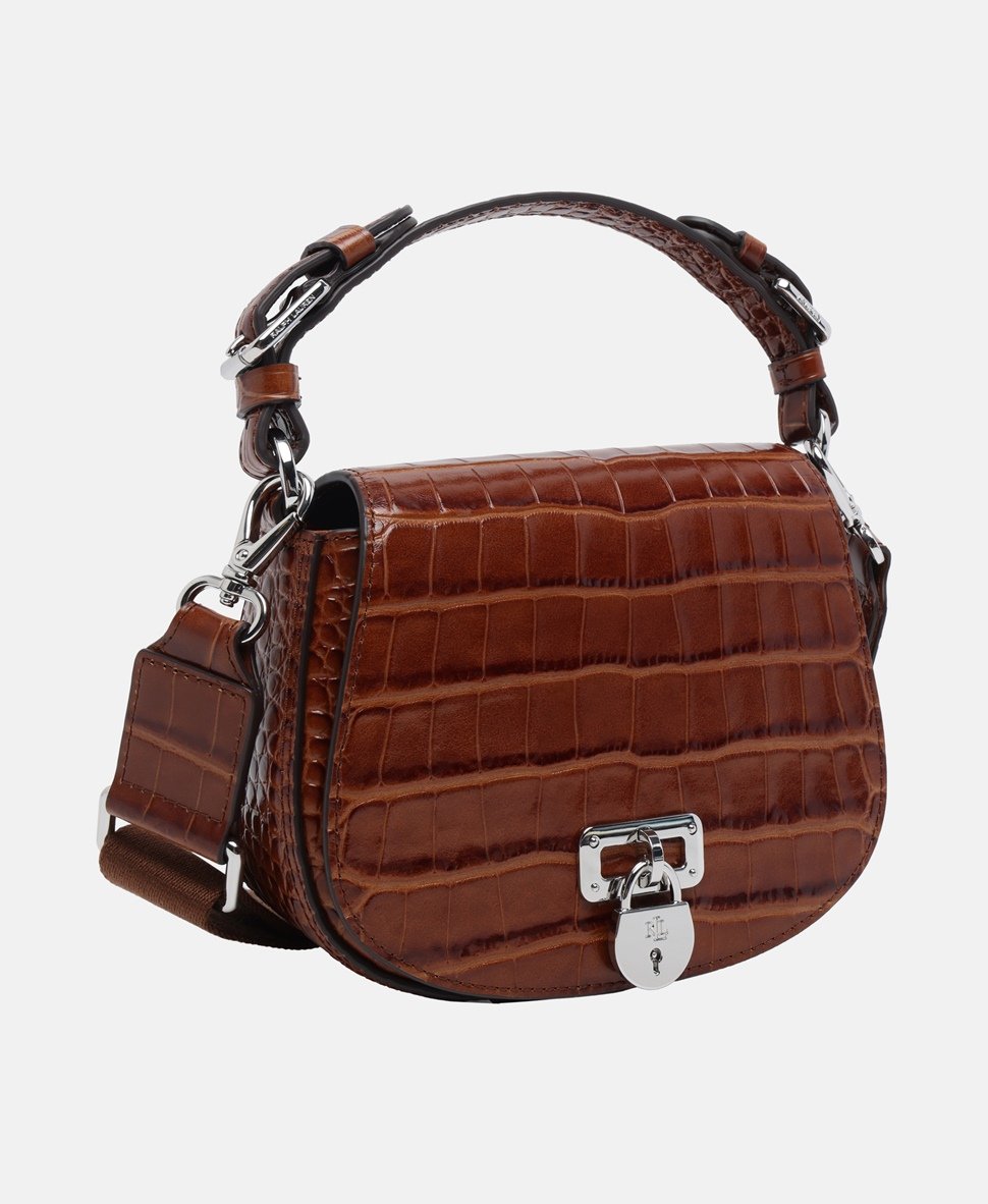 Lauren Ralph Lauren kabelka Tmavě hnědá 1
