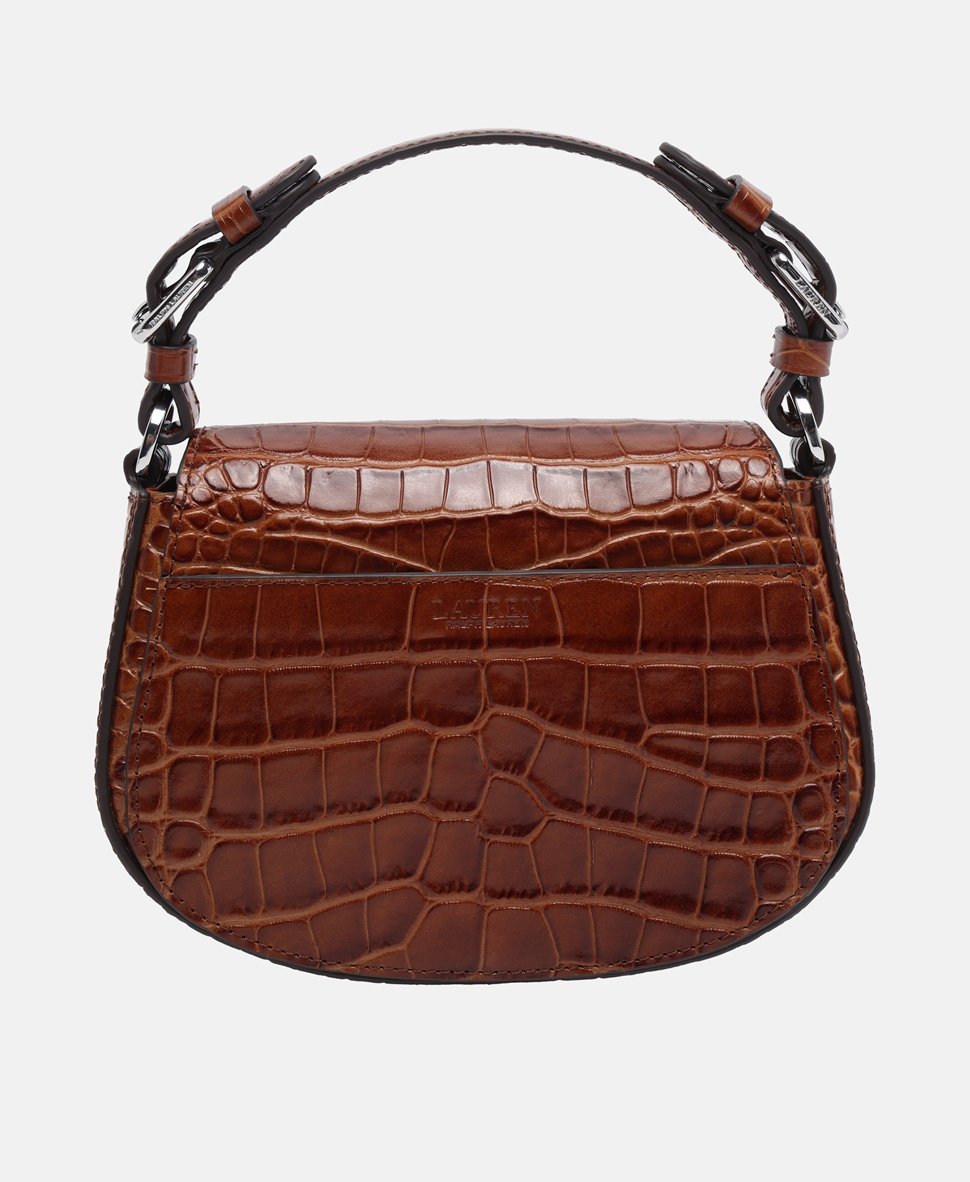 Lauren Ralph Lauren kabelka Tmavě hnědá 4