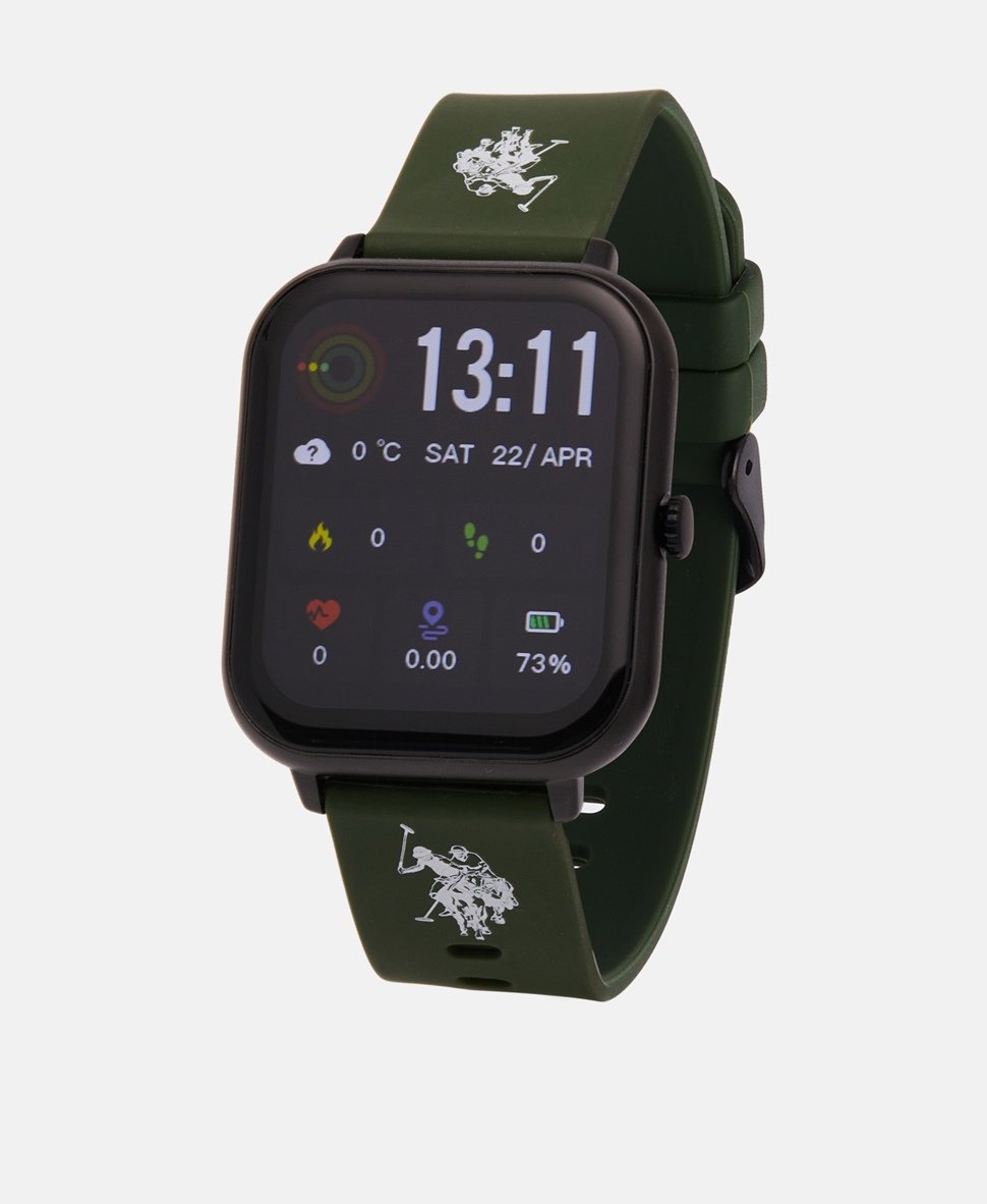 U.S. Polo Assn. Chytré hodinky Zelená 1