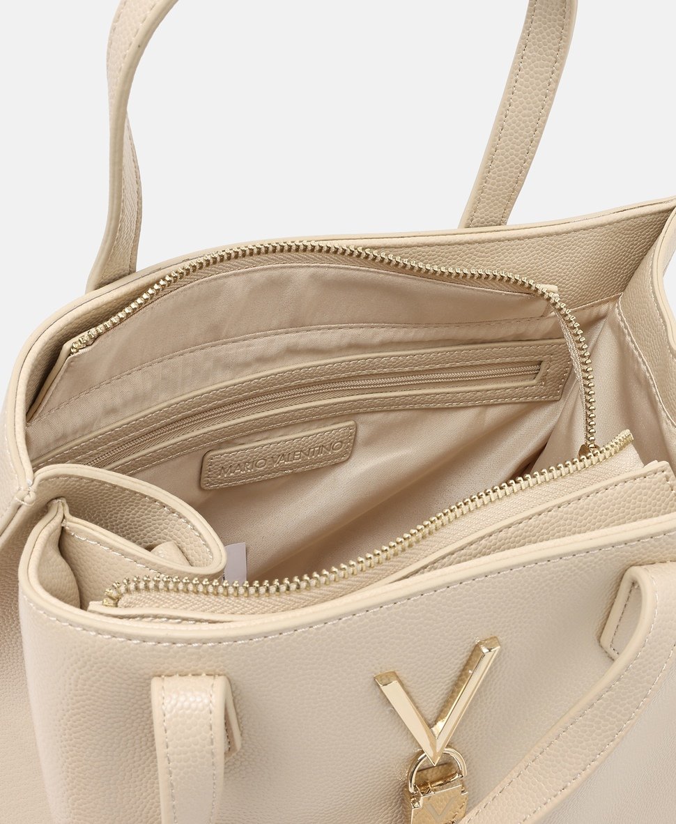 VALENTINO kabelka tote Béžová 3