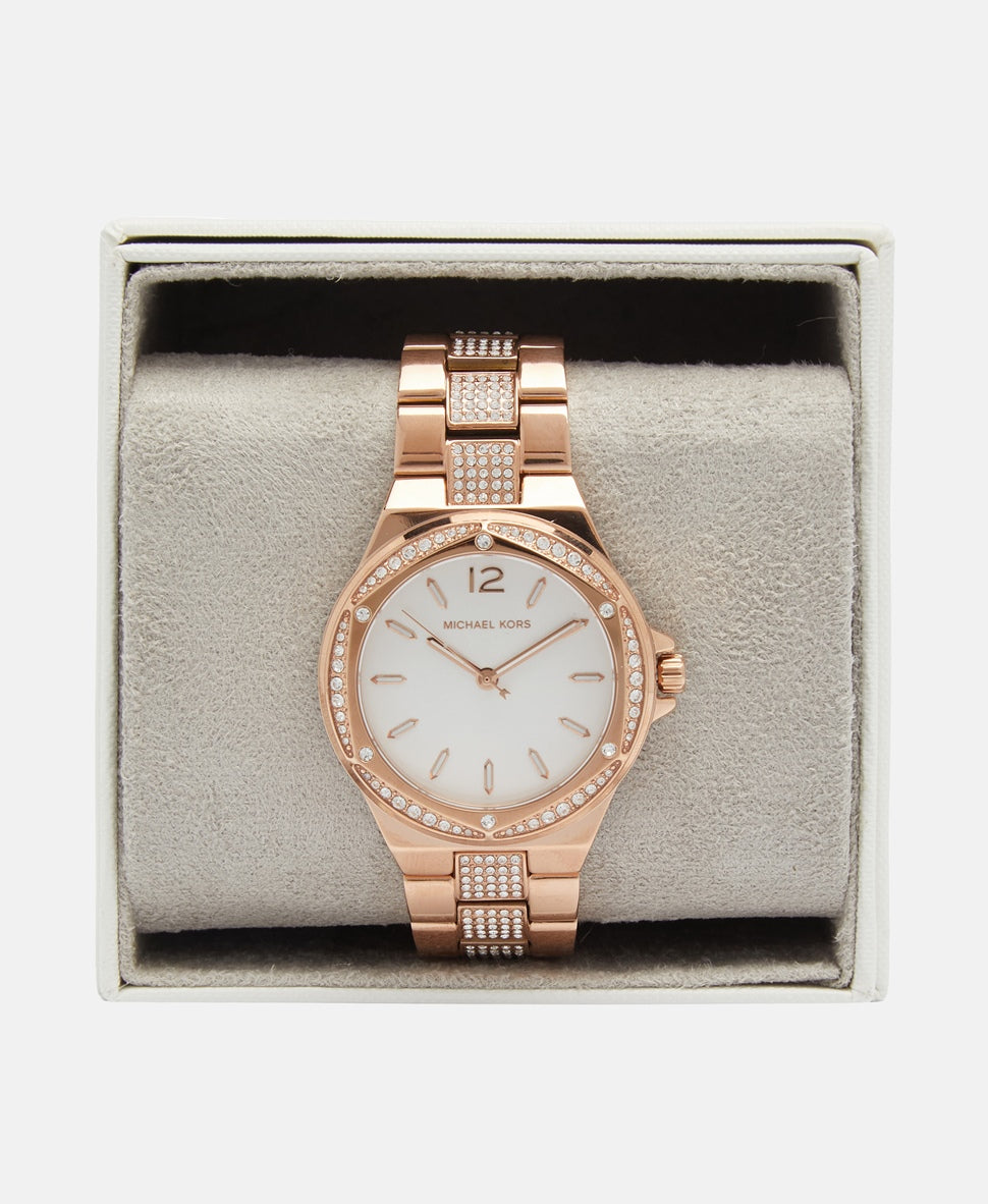 Michael Kors hodinky Růžově zlatá 4