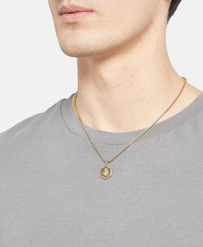 Fossil řetízek s přívěskem Zlatá 3
