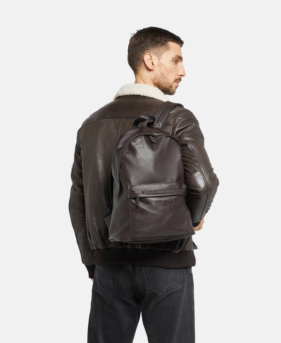 Blauer USA batoh Tmavě hnědá 5