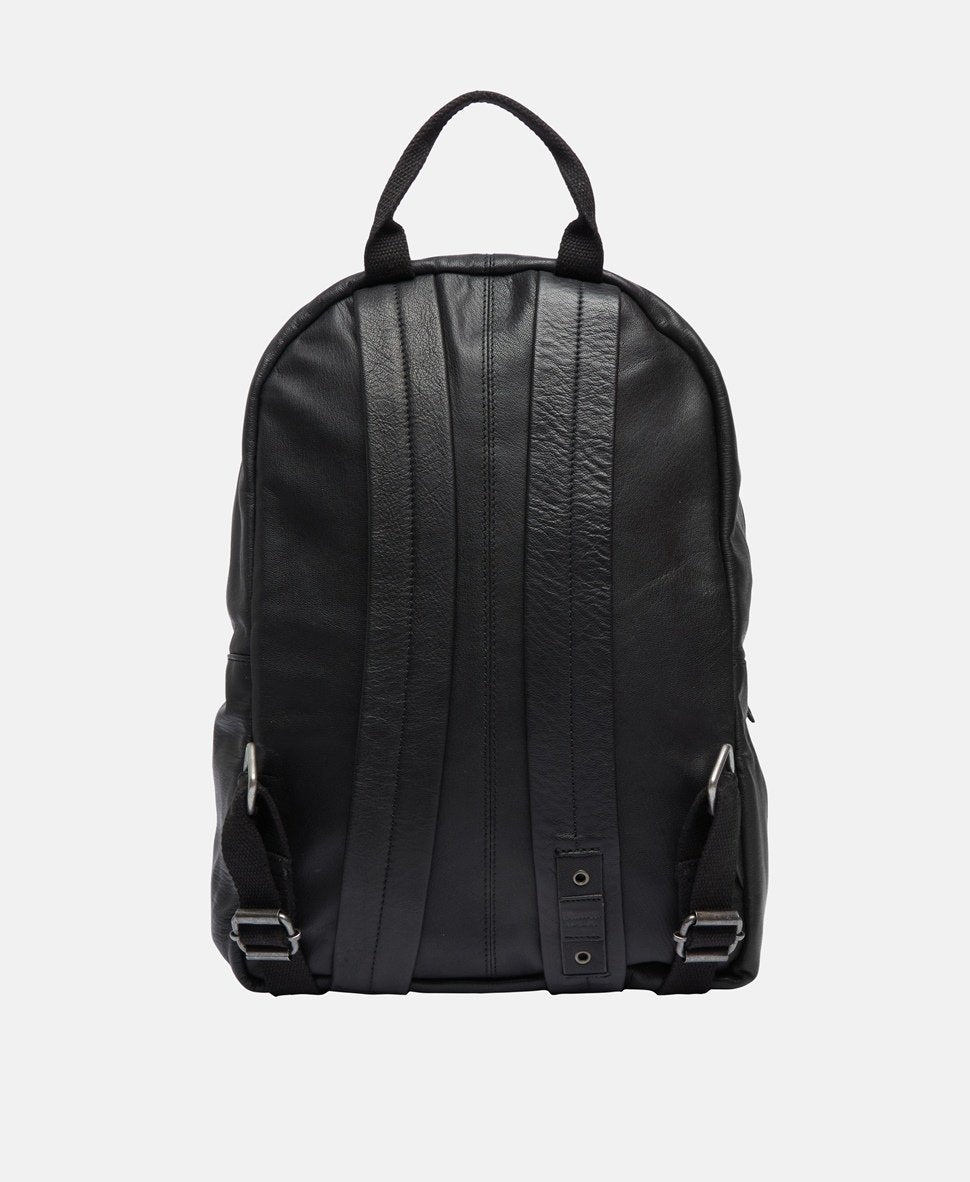 Blauer USA kožený batoh Černá 4