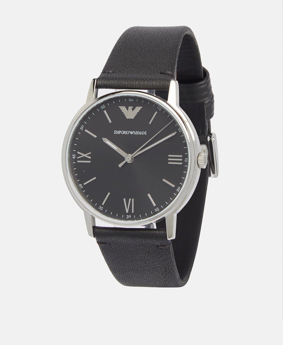 Emporio Armani hodinky Stříbrná 1