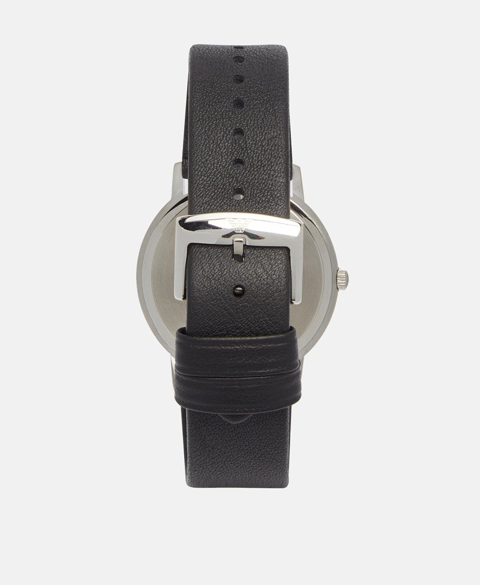 Emporio Armani hodinky Stříbrná 3