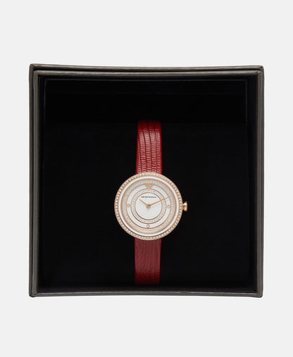 Emporio Armani hodinky Růžově zlatá 4