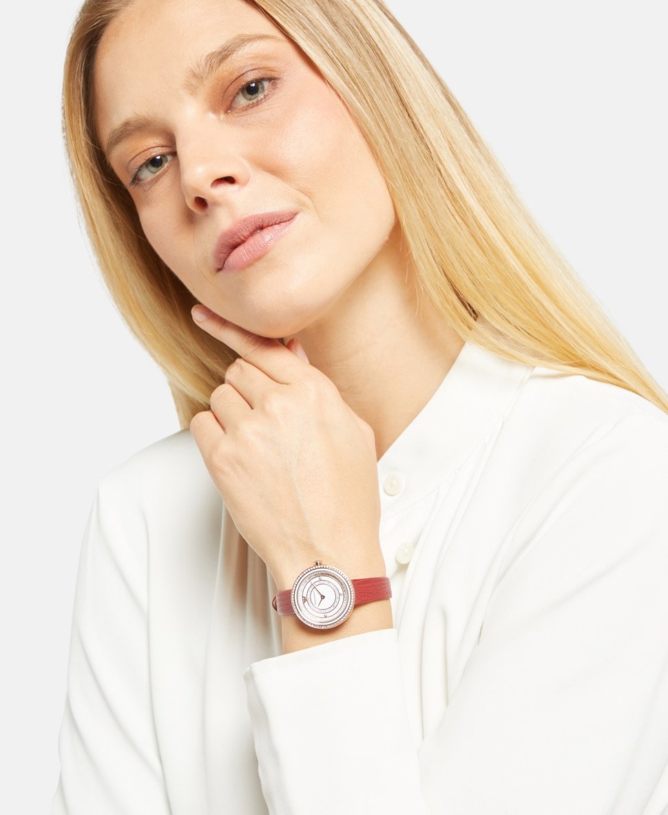 Emporio Armani hodinky Růžově zlatá 5