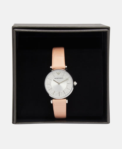 Emporio Armani hodinky Stříbrná 4