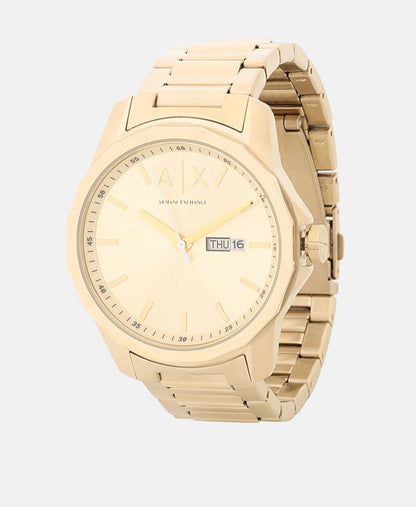 Armani Exchange hodinky Zlatá 1