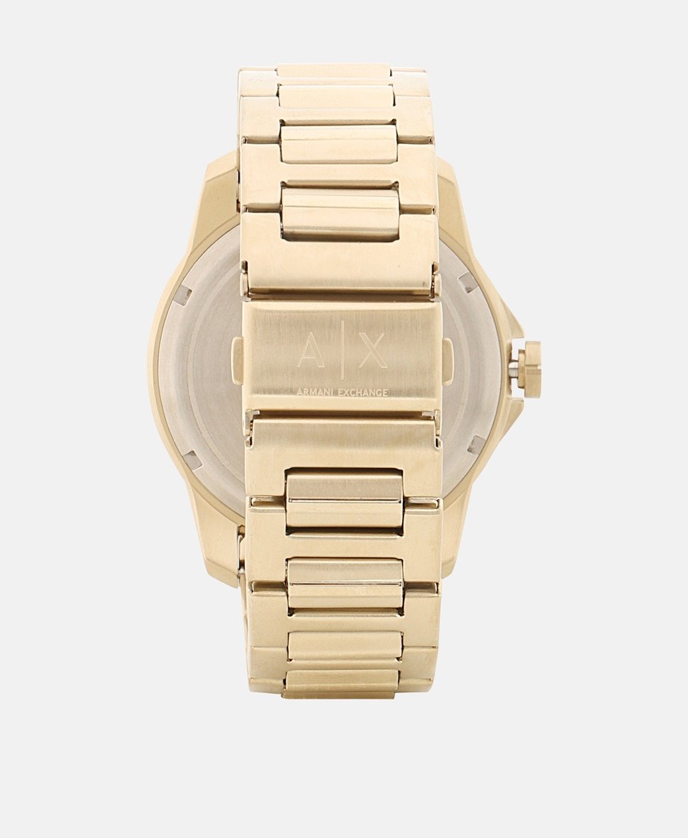 Armani Exchange hodinky Zlatá 3