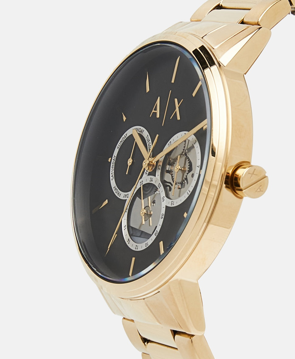 Armani Exchange hodinky Zlatá 2