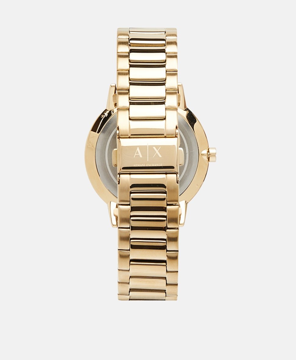 Armani Exchange hodinky Zlatá 3