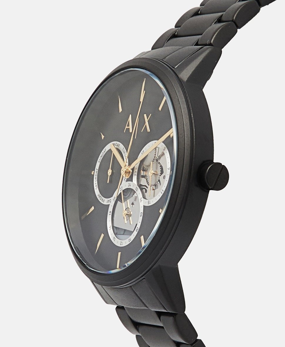 Armani Exchange hodinky Černá 2