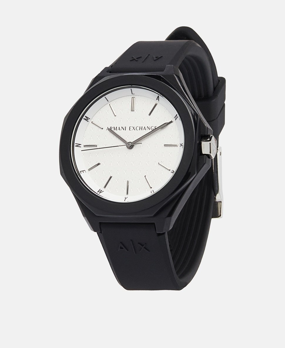 Armani Exchange hodinky Černá 1
