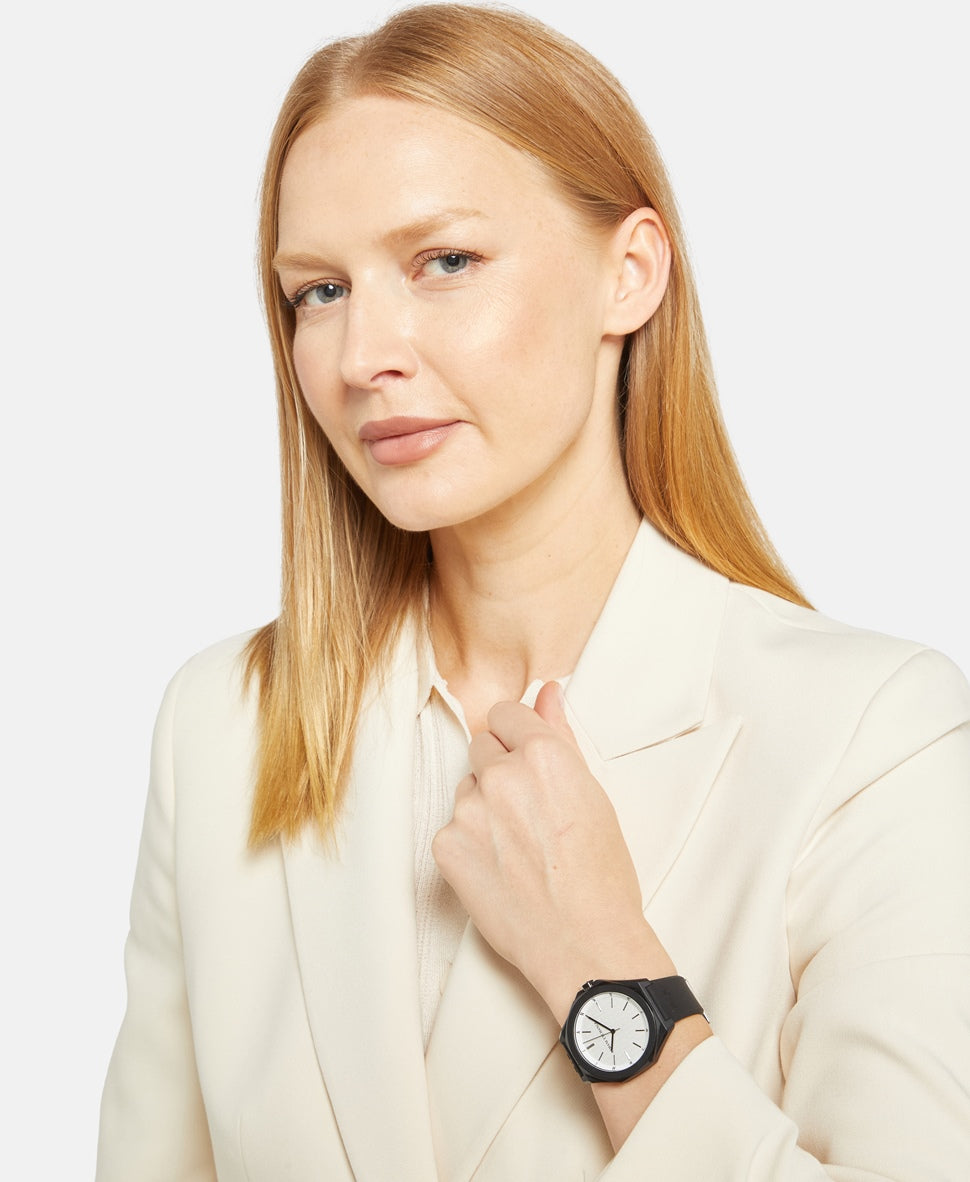 Armani Exchange hodinky Černá 5