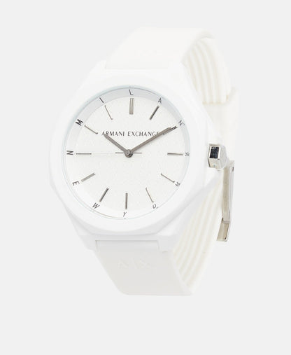 Armani Exchange hodinky Bílá 1