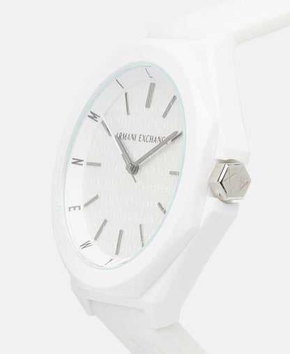 Armani Exchange hodinky Bílá 2