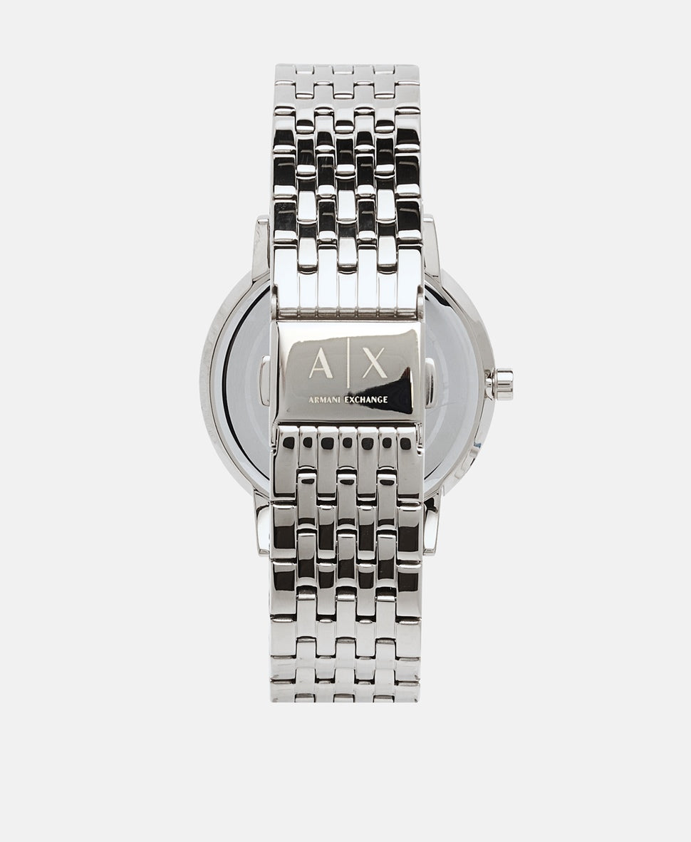 Armani Exchange hodinky Stříbrná 3
