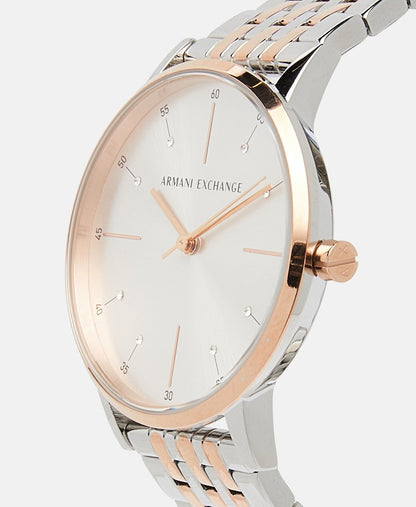 Armani Exchange hodinky Stříbrná 2