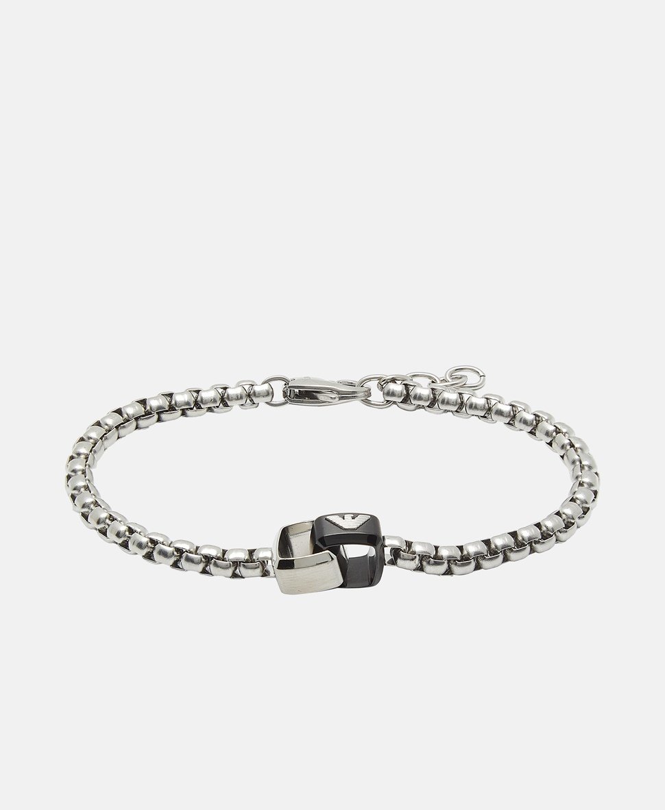 Emporio Armani náramek Stříbrná 1