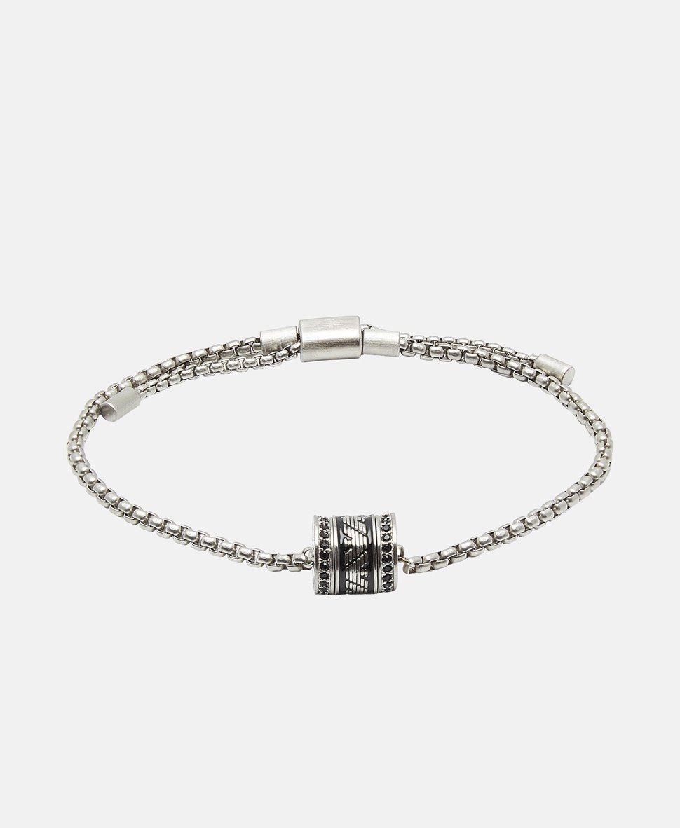 Emporio Armani náramek Stříbrná 1
