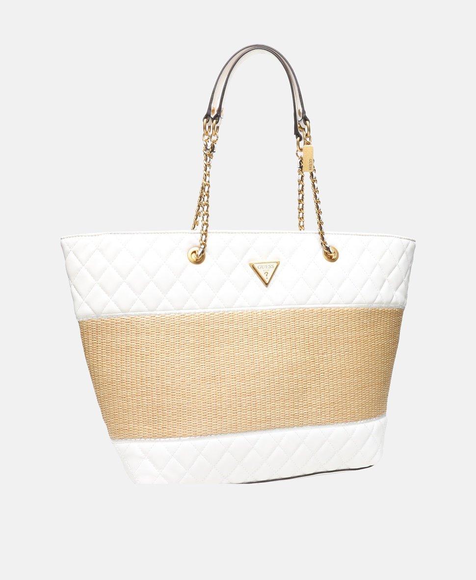 Guess kabelka tote Bílá 1