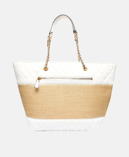 Guess kabelka tote Bílá 4