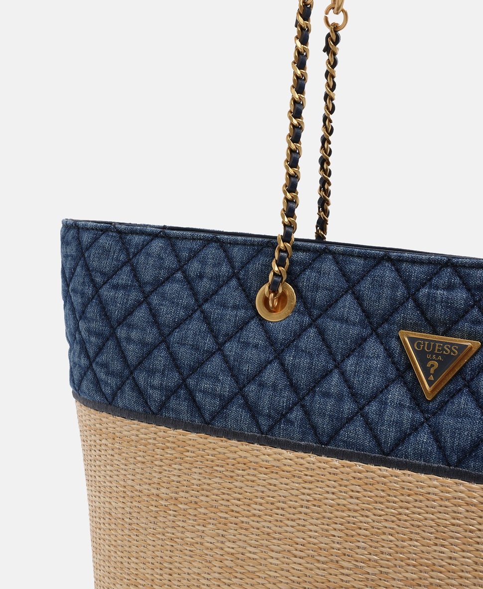 Guess kabelka tote Modrá 2