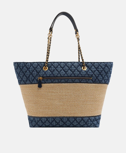 Guess kabelka tote Modrá 4